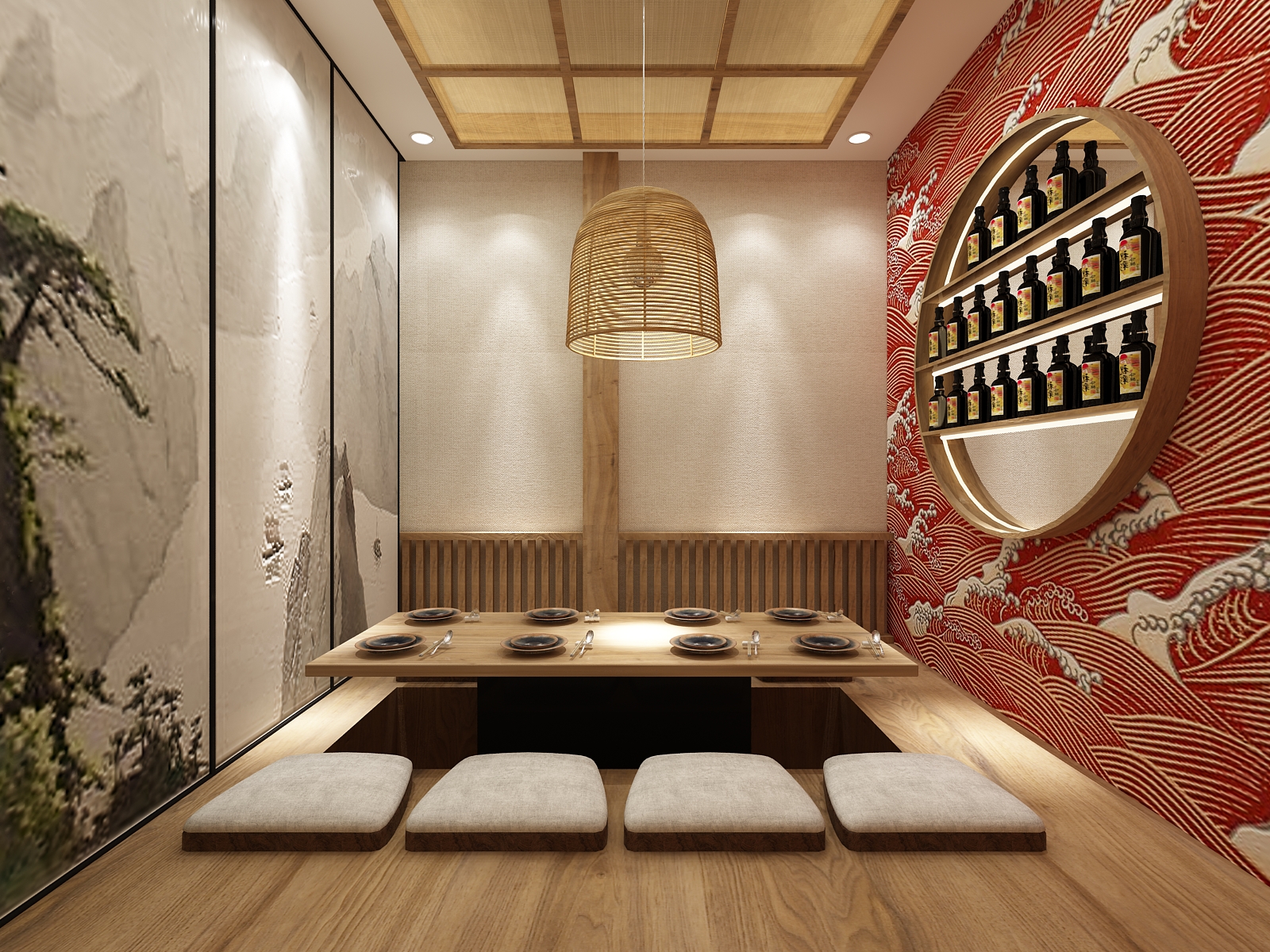 JAPANESE RESTAURANT DESIGN - SUSHI KO-8