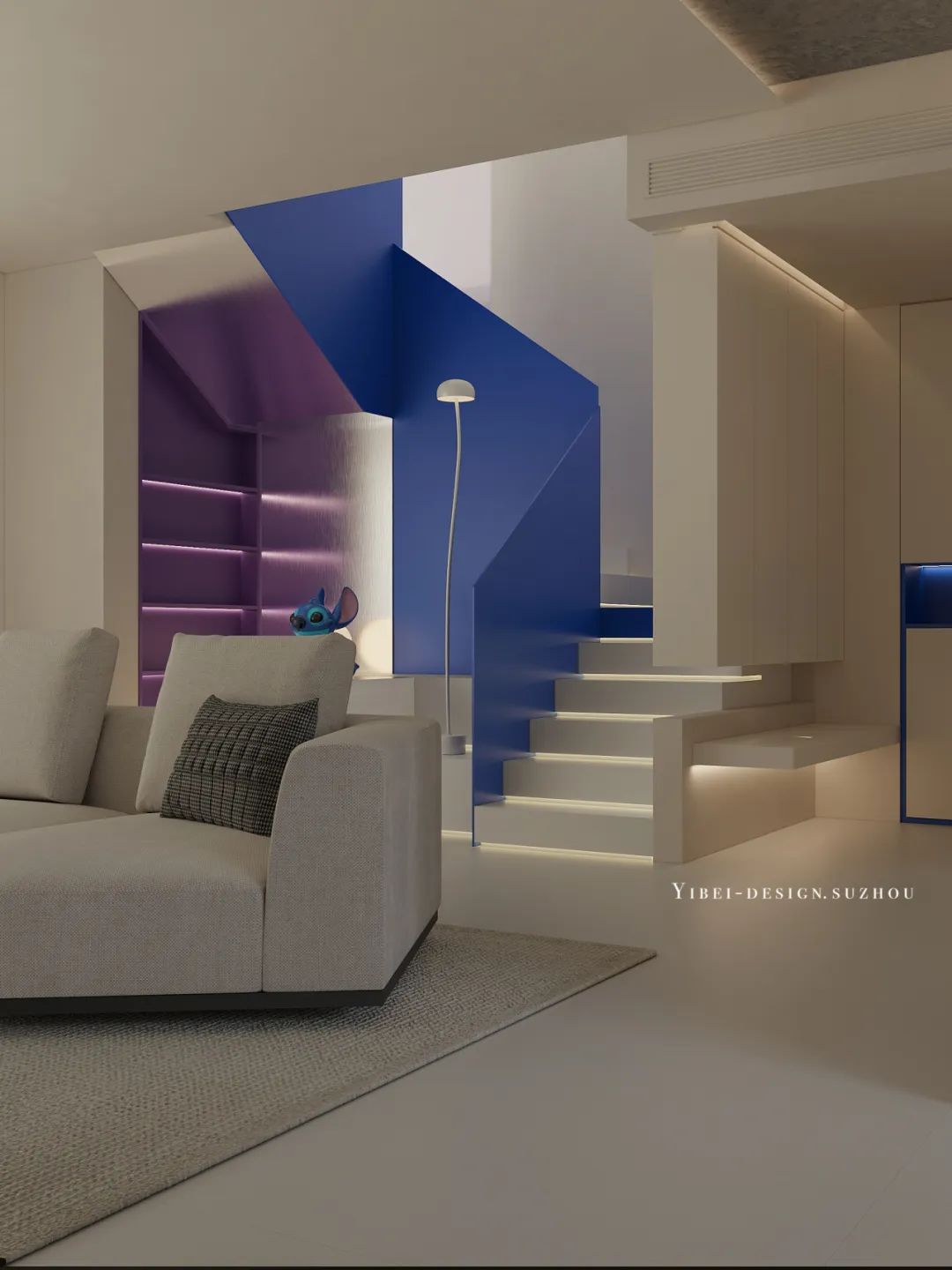 极简色彩的空间诗篇 · 家装设计丨中国苏州丨YIBEI DESIGN-8