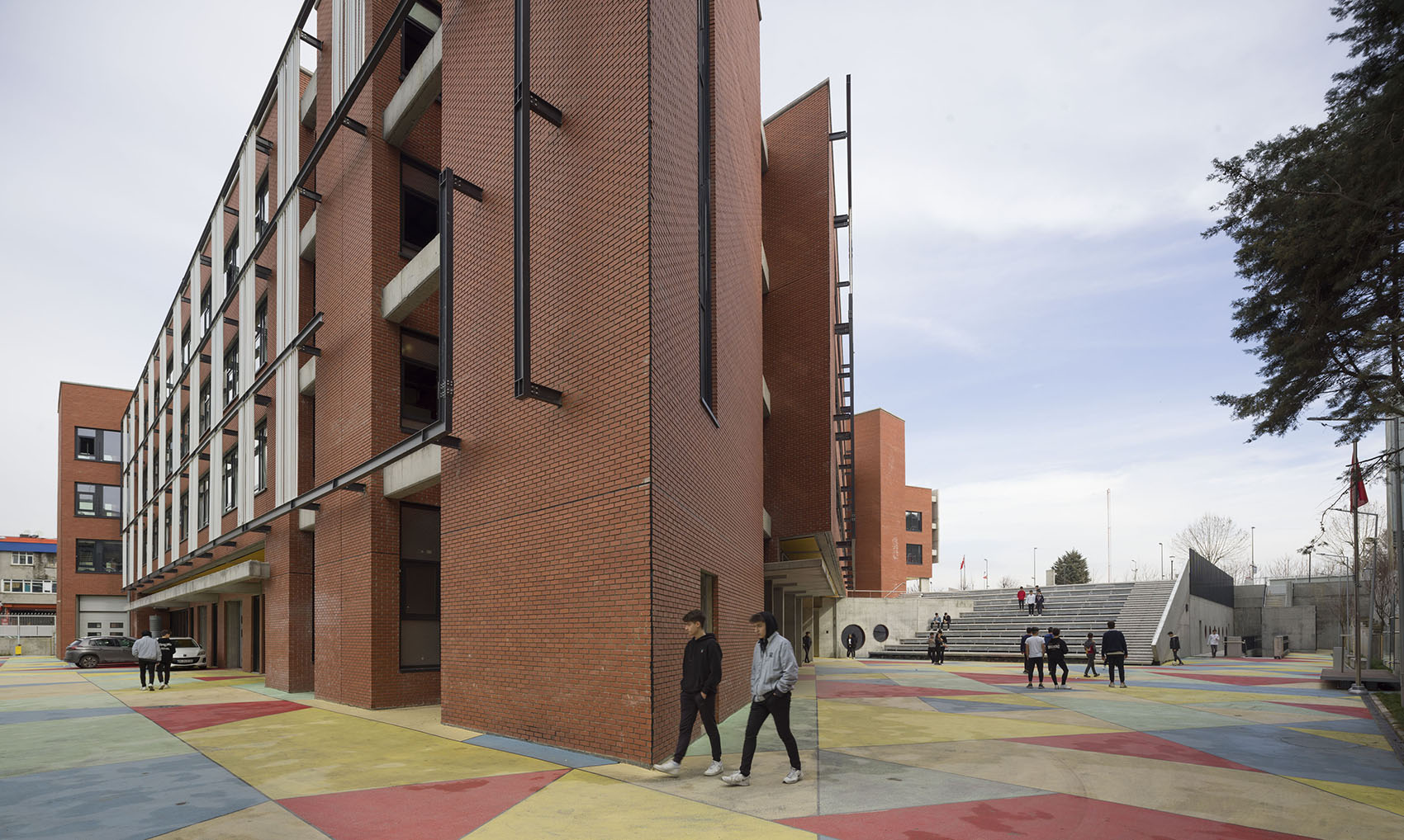 土耳其 Oktal Duran 职业技术高中丨Uygur Architects-12