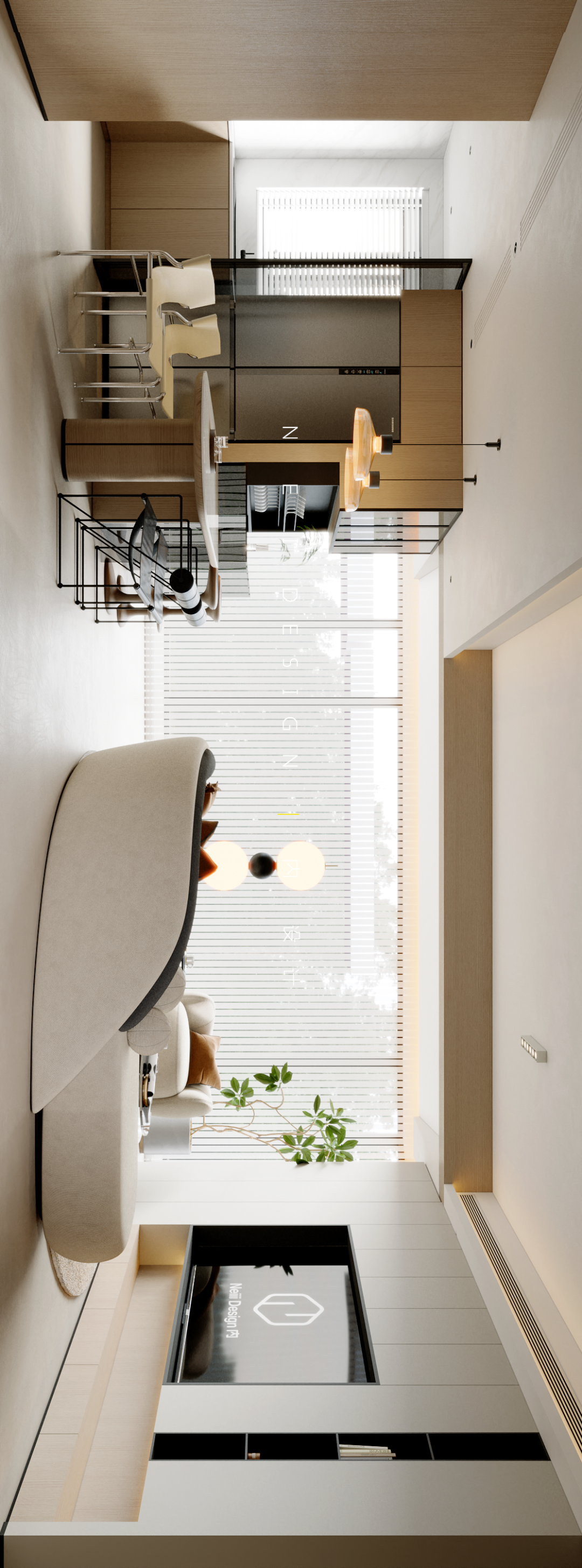 云景台 · 现代简约的人间落日丨内空间设计机构-7