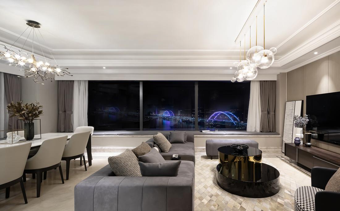 190 方现代极简主义平层大改造-2