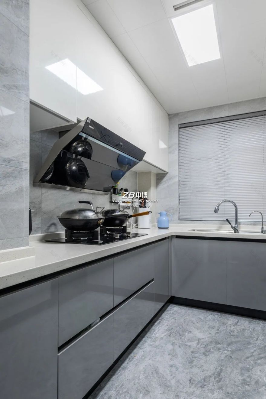 ZB design | 同事115平超有质感的轻奢风,效果好到没朋友!-45