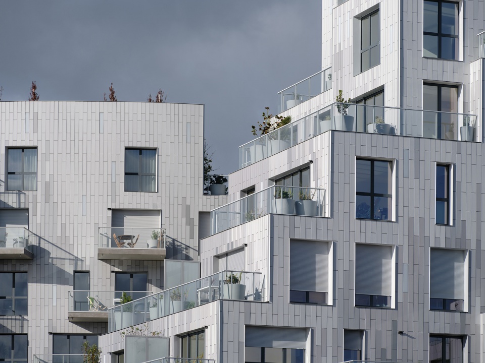 法国雷恩 Ascension Paysagère 住宅综合体 | 绿色河畔的高密度建筑设计-51