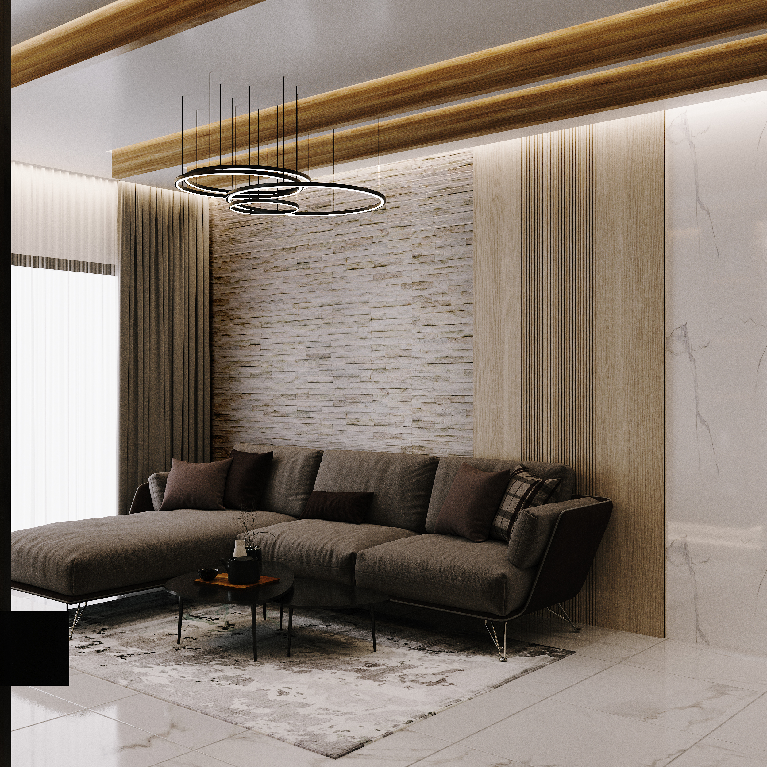 living and dining interior-2