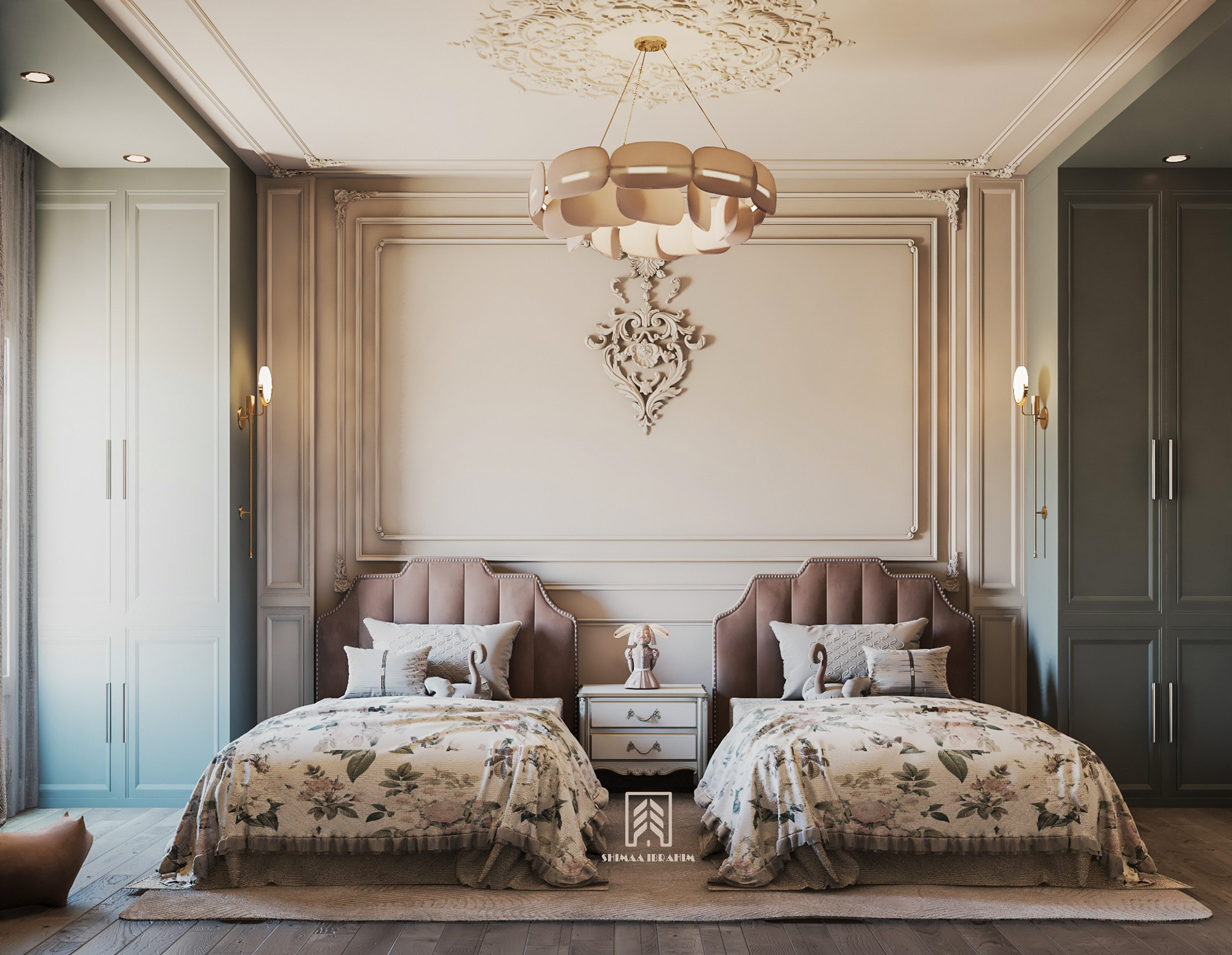 Classic Girls Bedroom-3