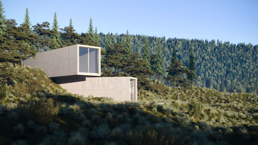 照明对建筑可视化的影响研究-2