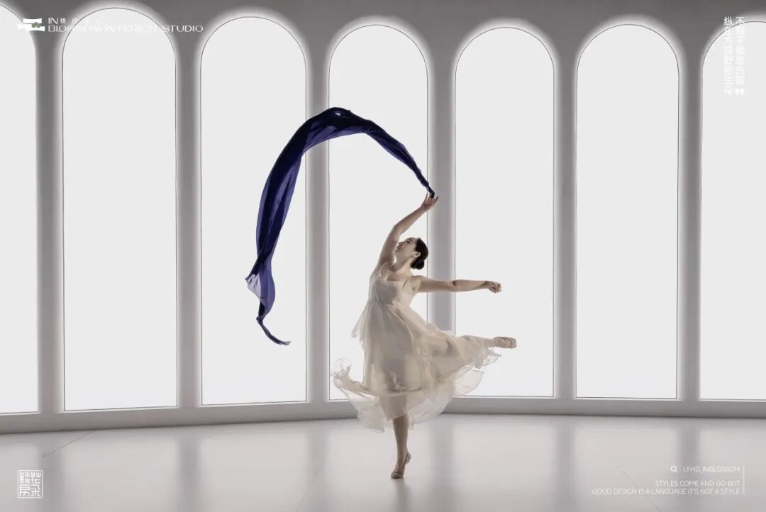 楼房花朵INBLOSSOM｜商业实景案例｜350㎡WAD国际舞蹈-36