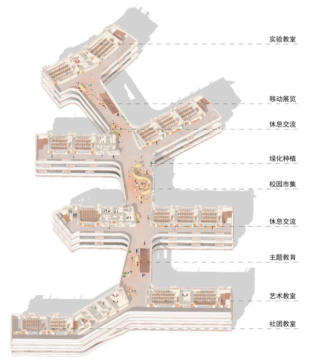 合肥市五十中新校分部丨中国合肥丨深总院合肥分院-54