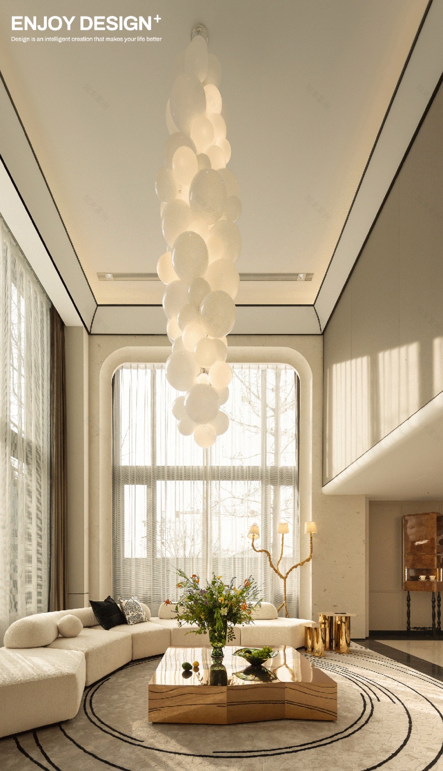 枫丹公馆 650㎡ 法式叠墅豪宅丨中国唐山丨燕语堂-0