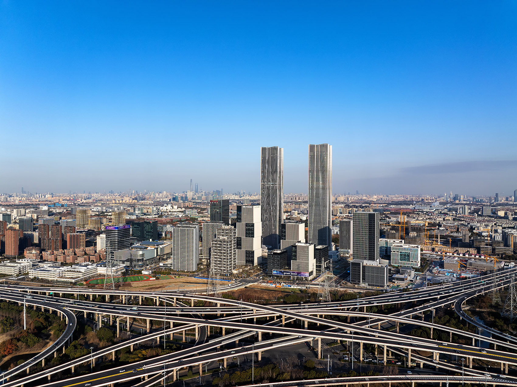 张江科学之门双塔丨中国上海丨Gensler-3