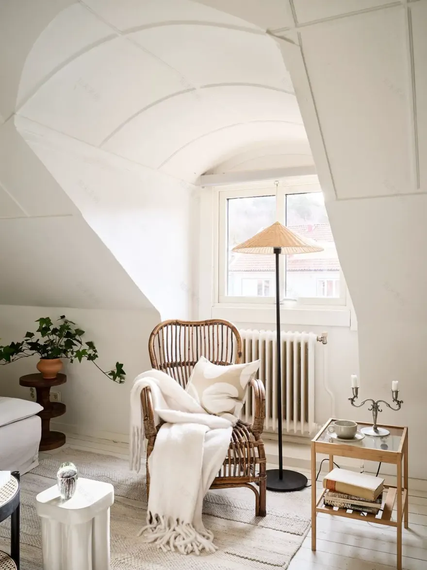 瑞典哥德堡 44m2 明亮阁楼公寓-2