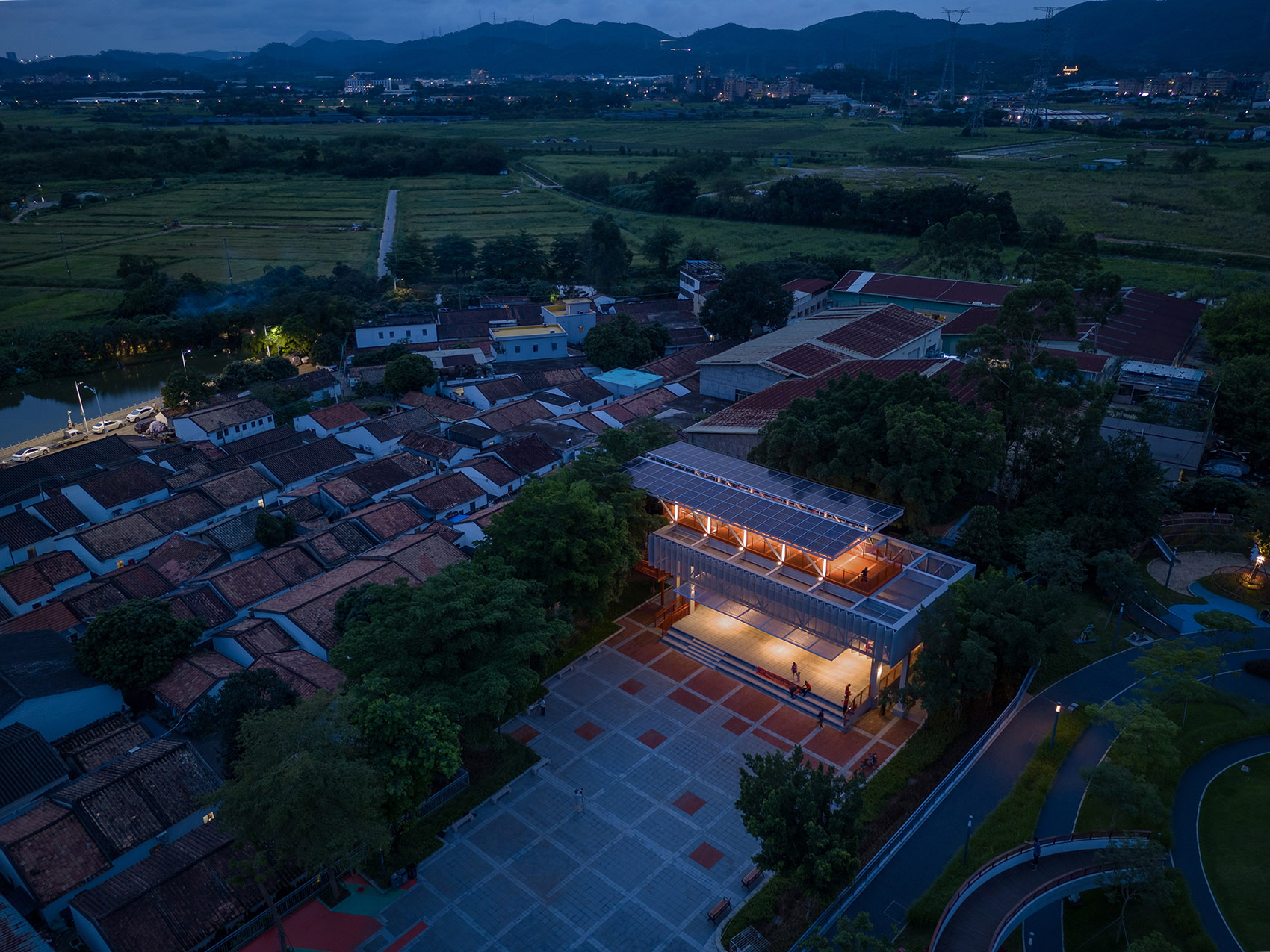 羌下村戏台变形记,深圳丨中国深圳丨自组空间设计-5