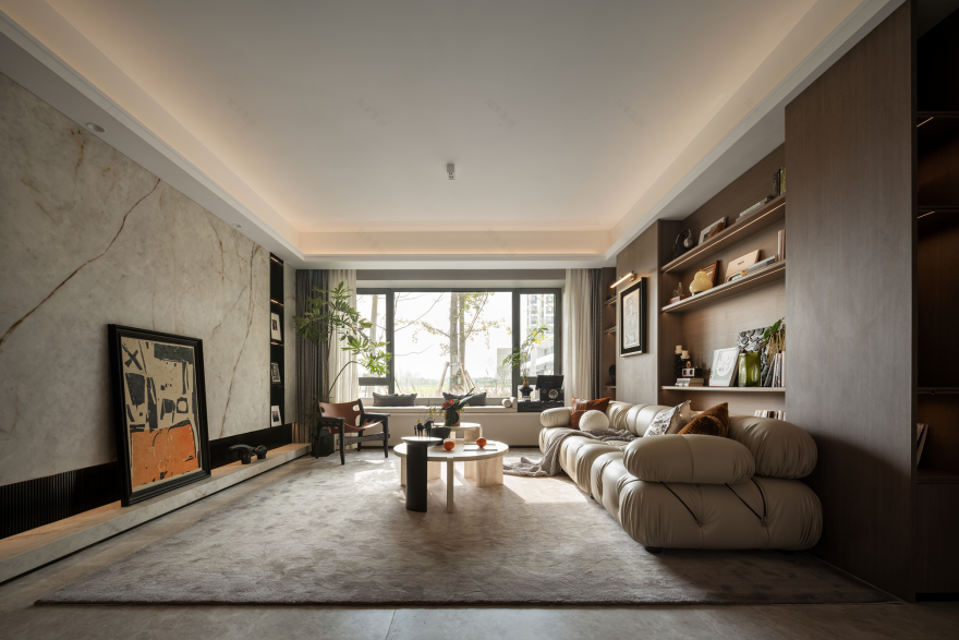 西安万科雁鸣湖 143 户型样板房丨中国西安丨深圳 GNU 金秋设计-13