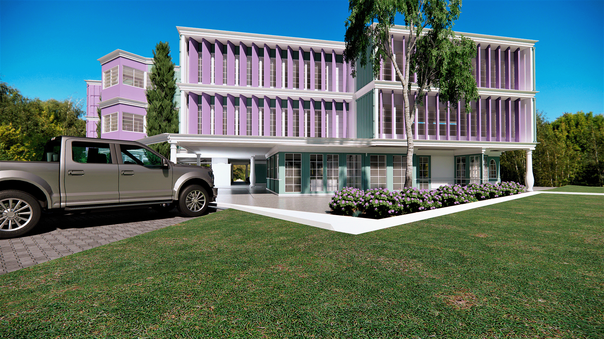 厄瓜多尔昆卡大学室内设计专业教学楼设计-65