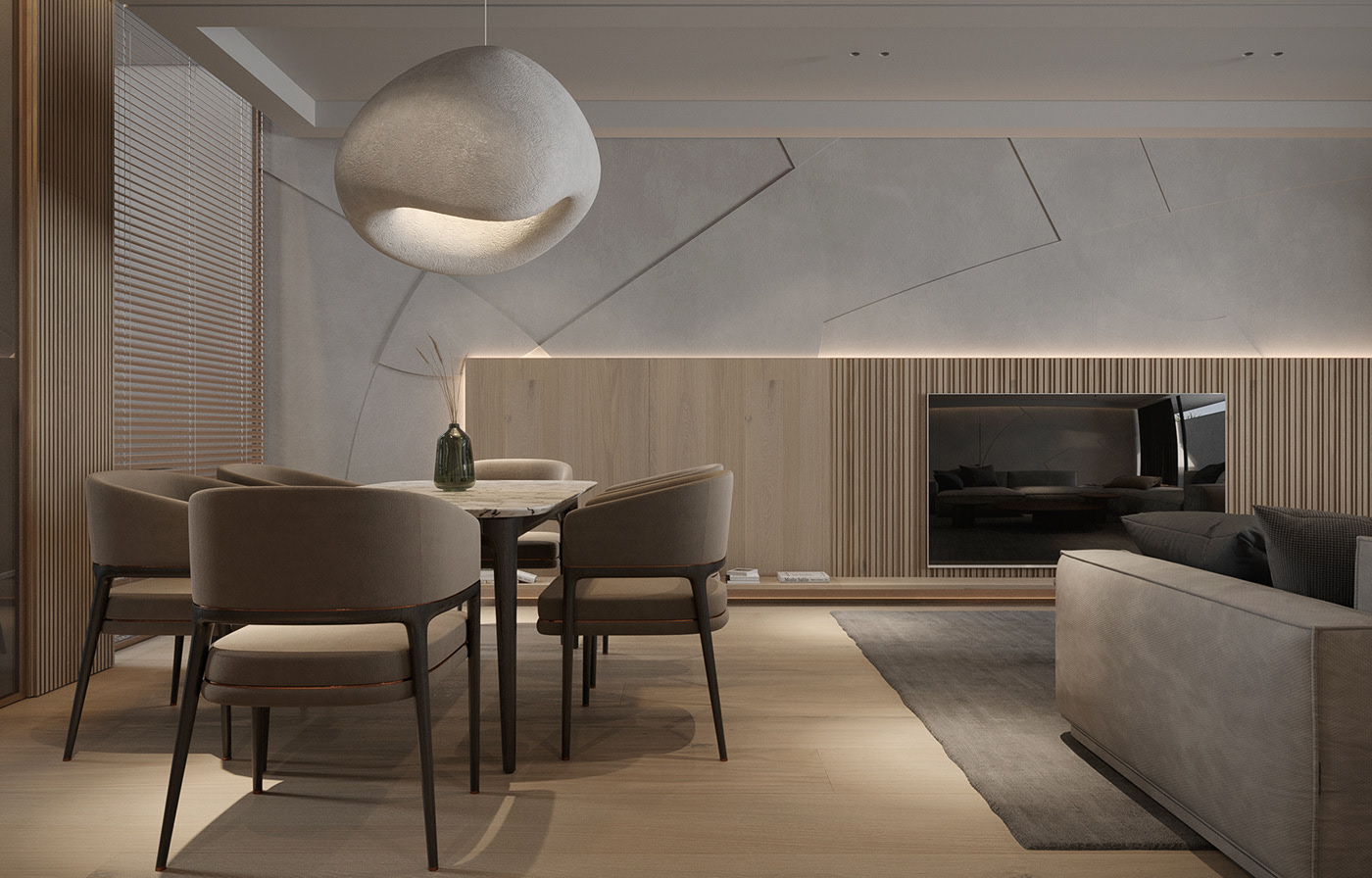 610㎡高级灰色系住宅设计 超精致！-4