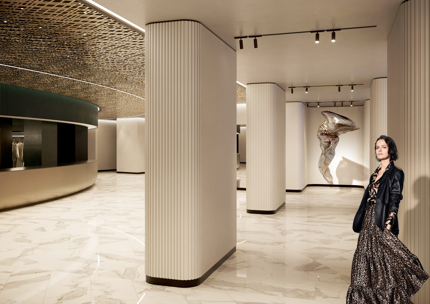 Интерьеры здания гастрольного театра | Проект Archinform-38