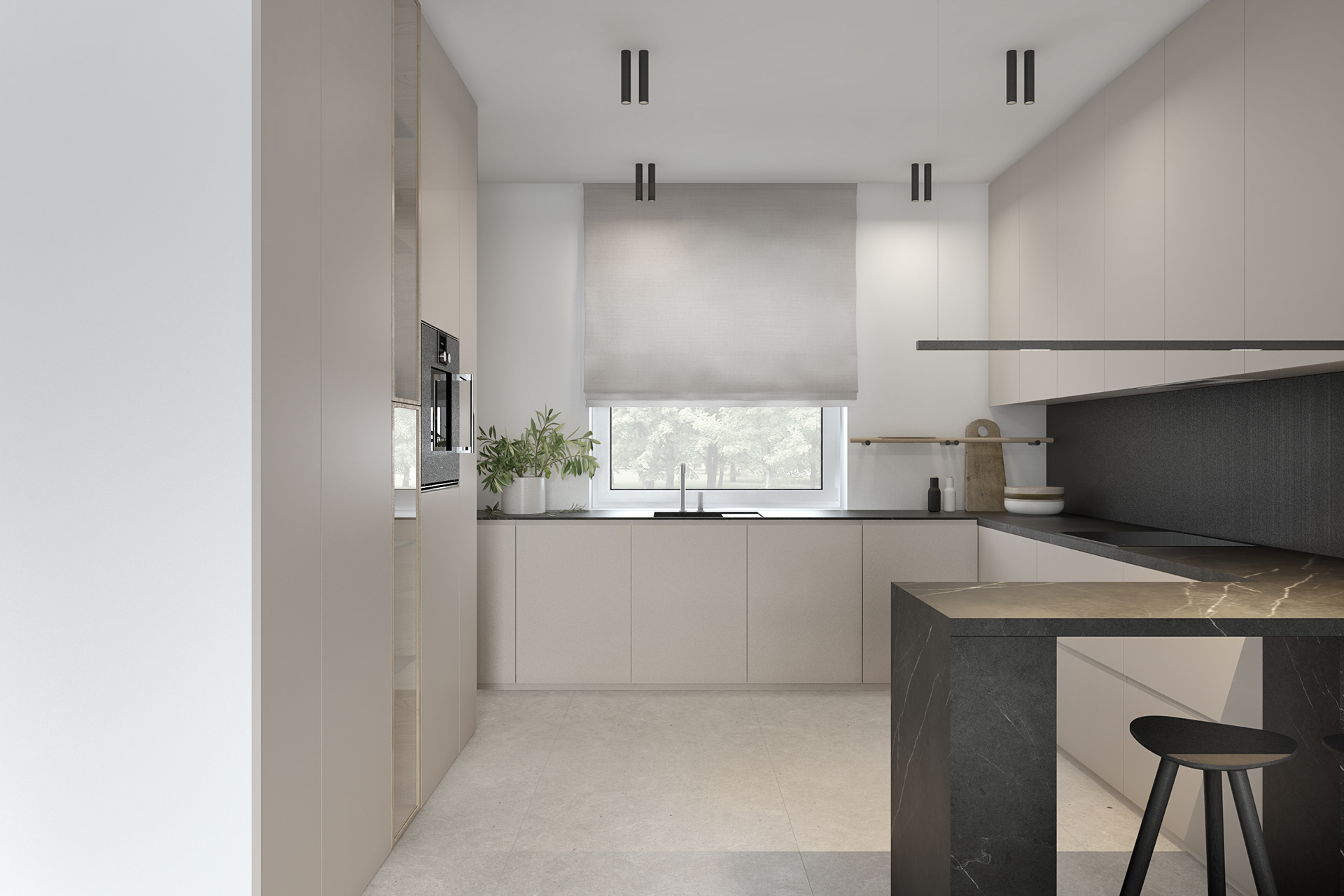 白色系+高级黑 极简主义的极简美-14