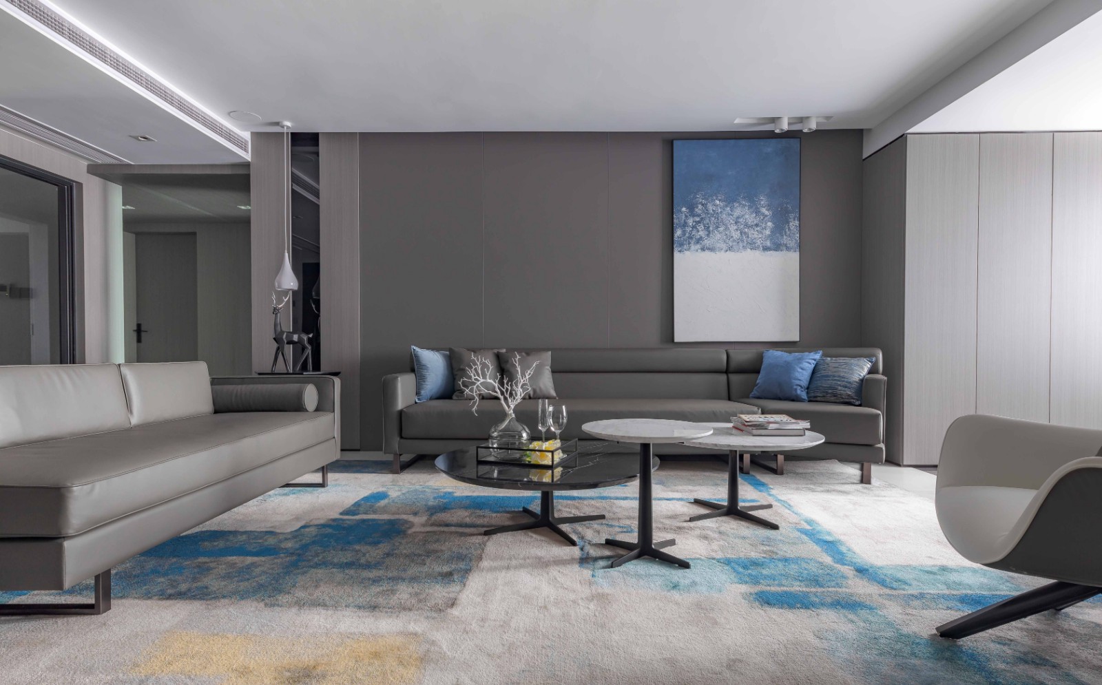 刘树煌设计总监的简约高级灰住宅设计-6