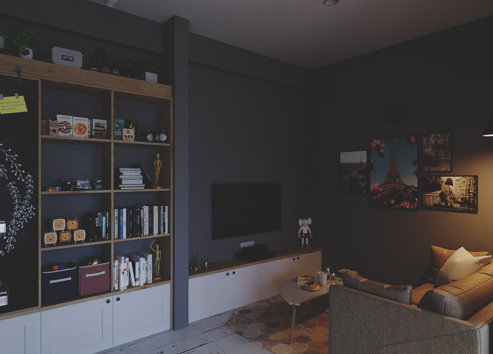 小公寓大设计 | Cinema 4D 助力打造宜居空间-8