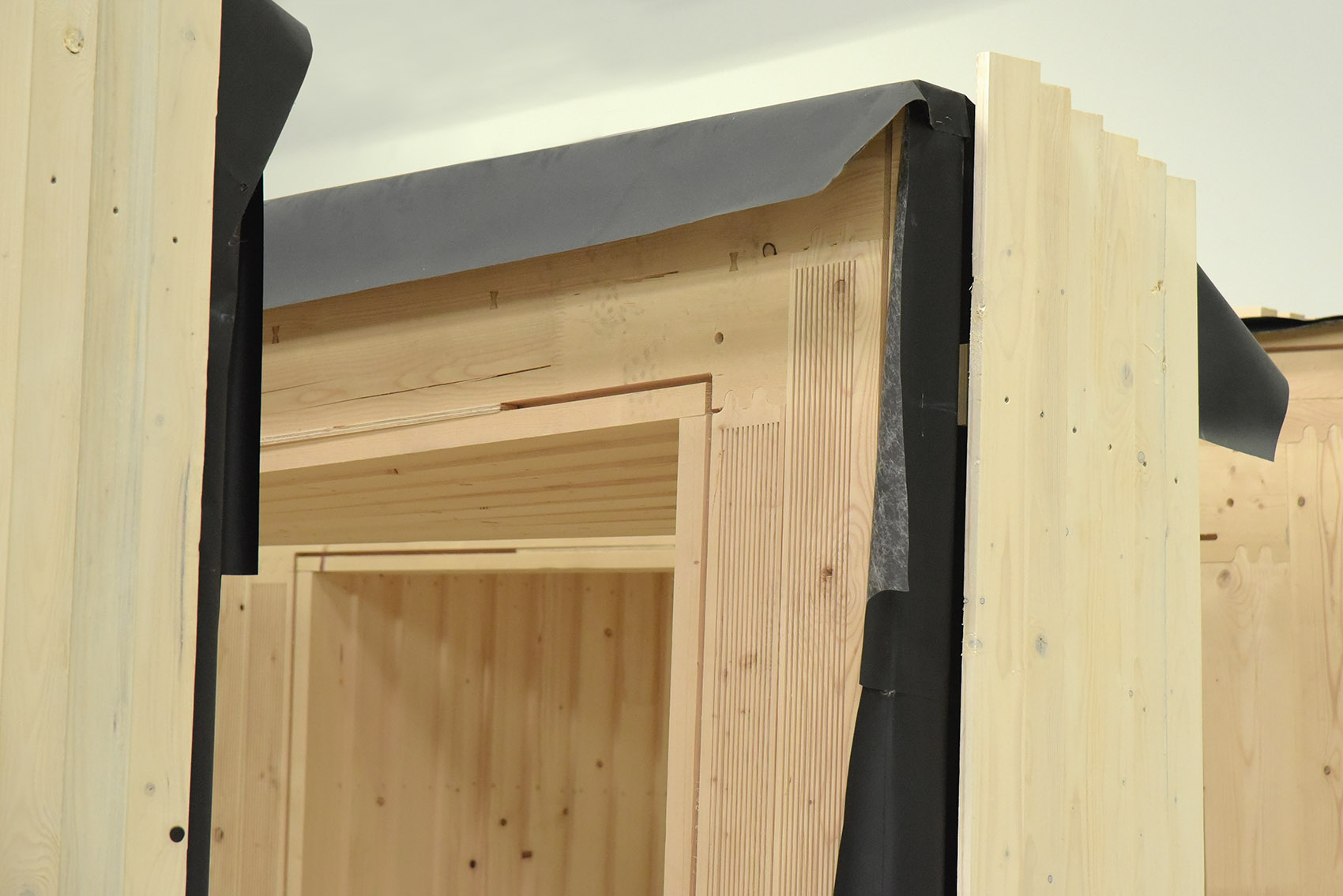 德国国际建筑展上的木质原型住宅 / 斯图加特大学ICD-56