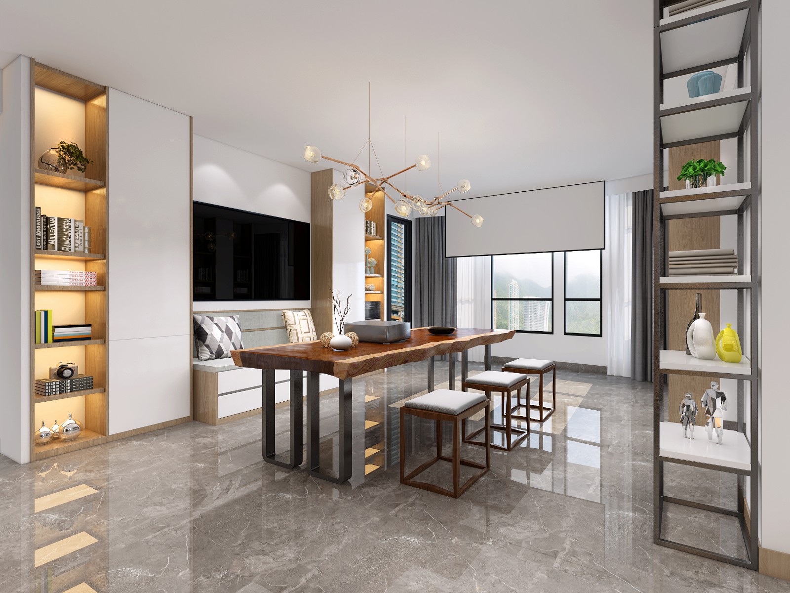 极简北欧风住宅-0