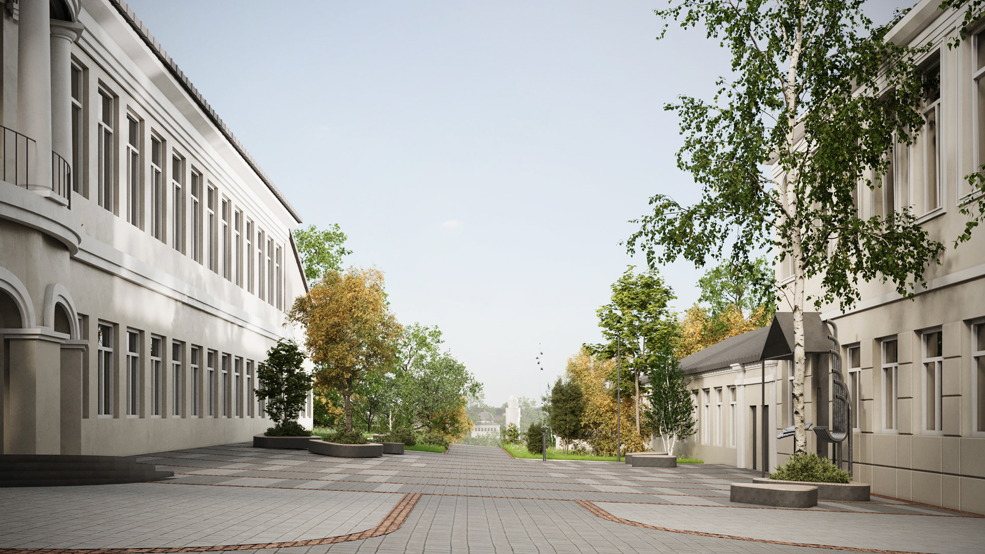 小巷的景观美化丨俄罗斯梁赞丨Alena Kokueva,Silviya Al Ubed-50