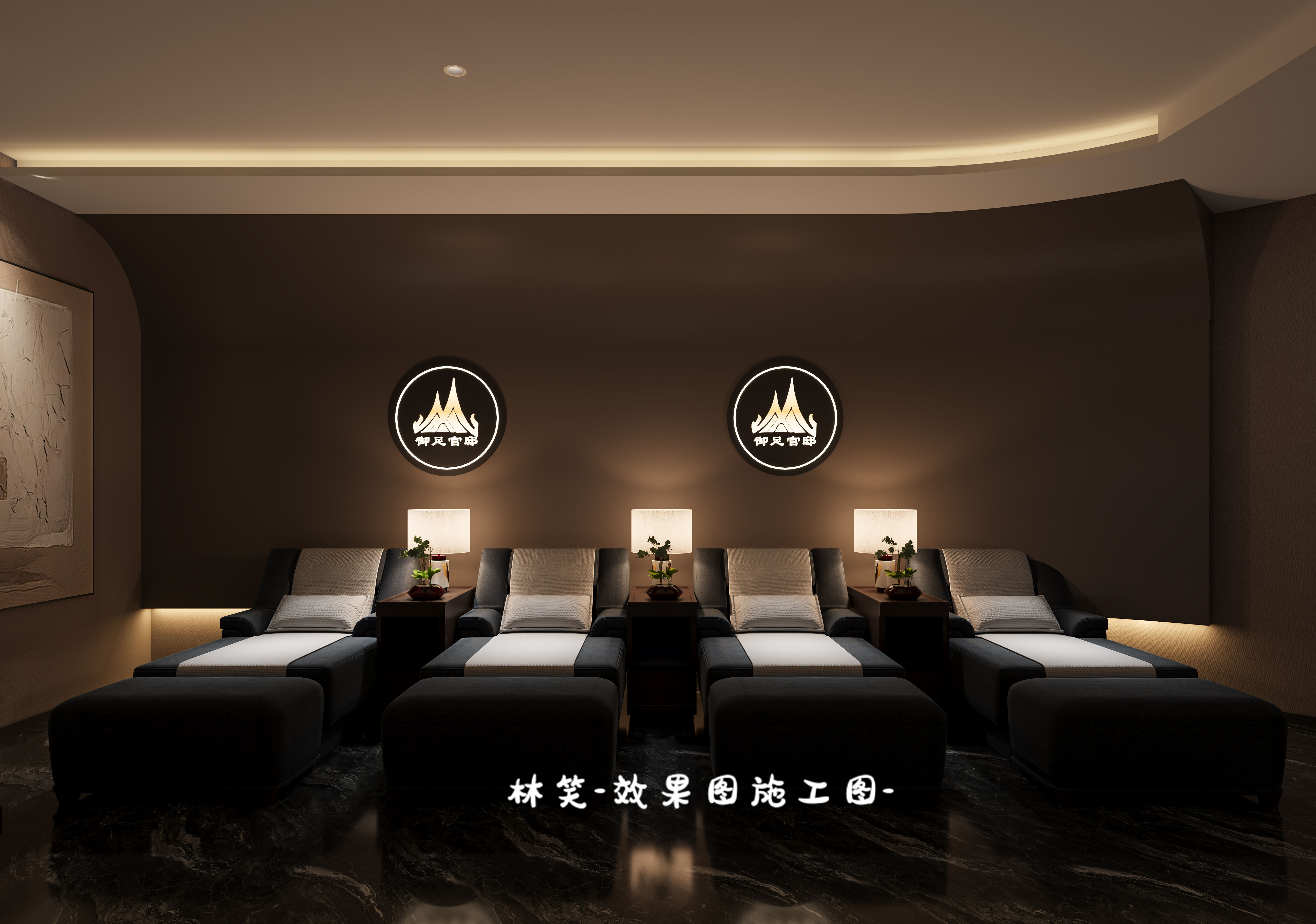 足浴SPA会所设计｜在繁华喧嚣中，寻得一所静谧之处-10