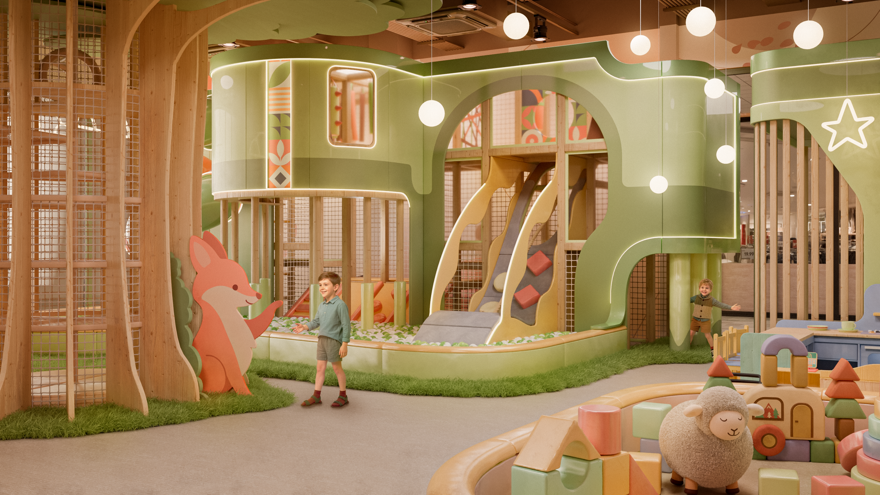 Tinyland  室内自然主题游乐场-4