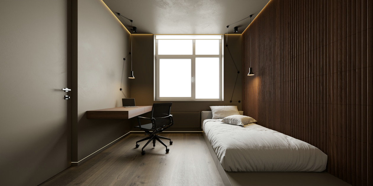 高级黑色系住宅-23