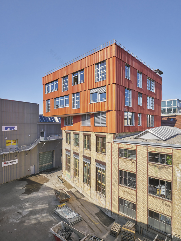 瑞士 K118 Kopfbau Halle 118 商业建筑丨haubüro in situ-7