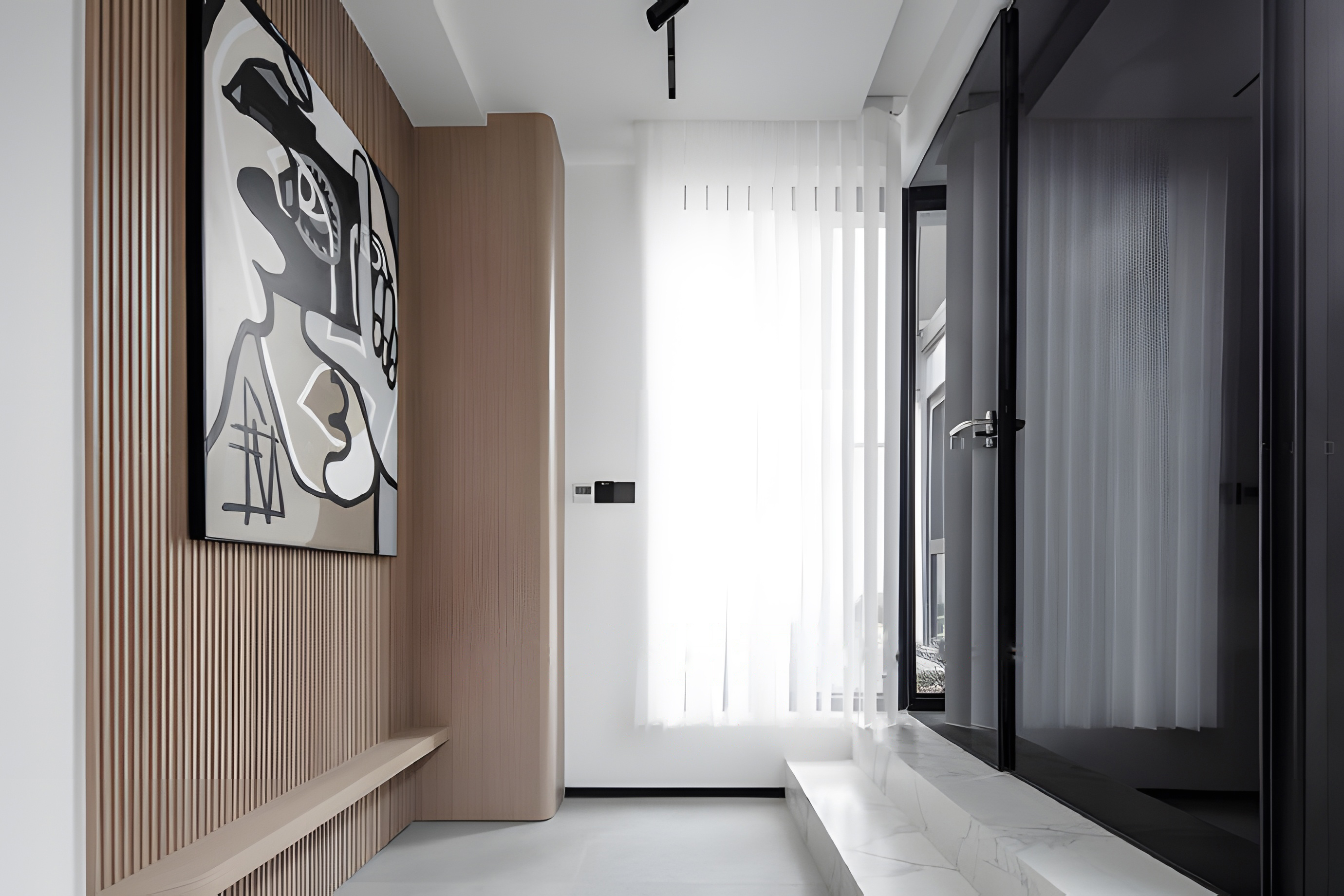 品味宁静理想三旬混搭平层设计丨MYDesign-10