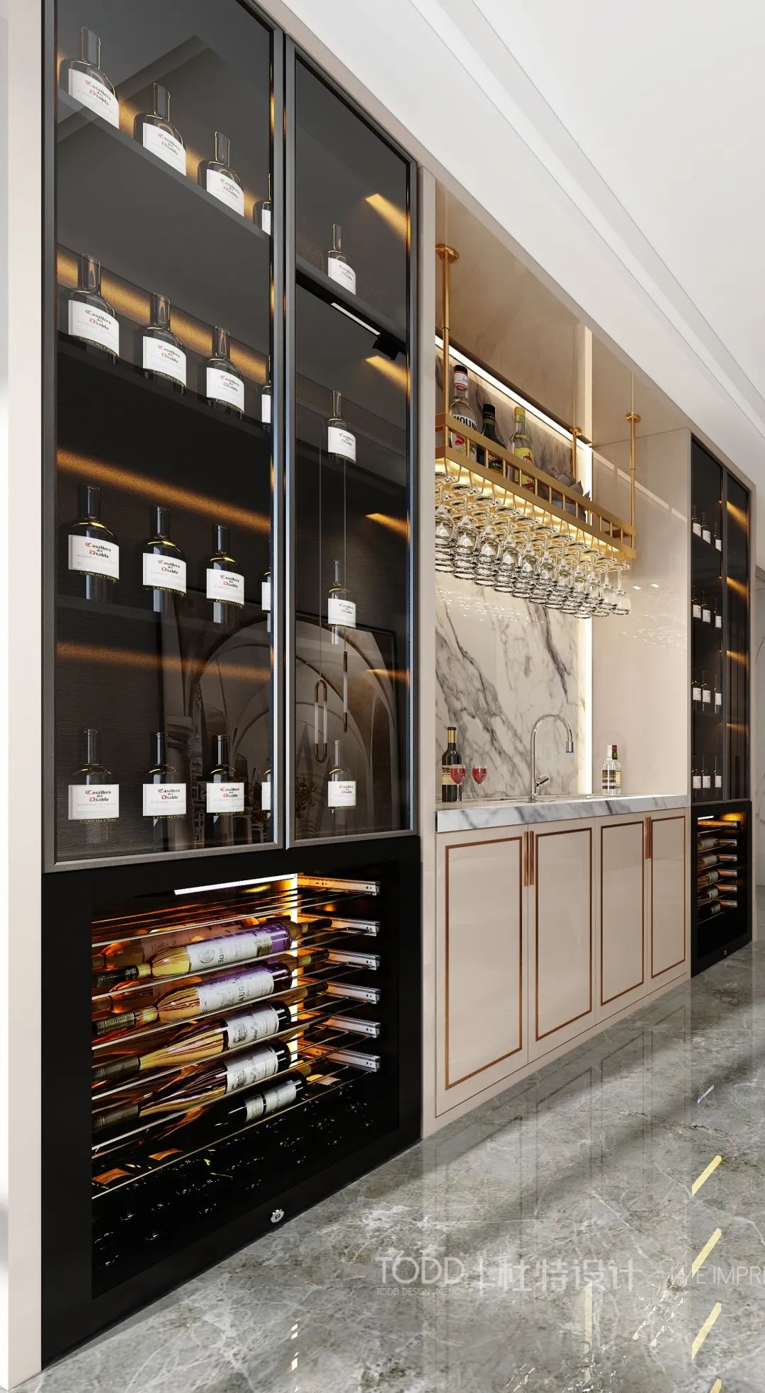 广州番禺星尚花园顶层复式独栋别墅空间设计丨中国广州丨TODD 杜特设计-11