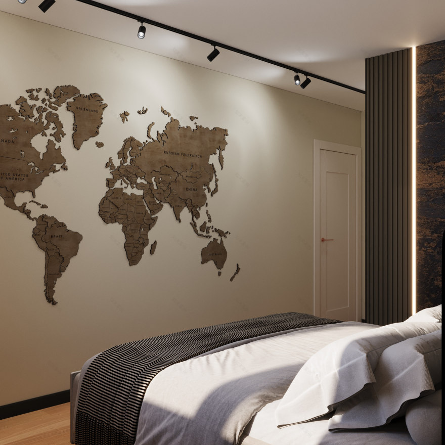 Earthy Elegance两居室公寓可视化项目丨波兰丨@nowakowska_interiors-31