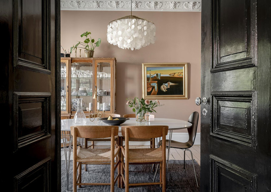 瑞典哥德堡 74 平米公寓的黑色魅力-3