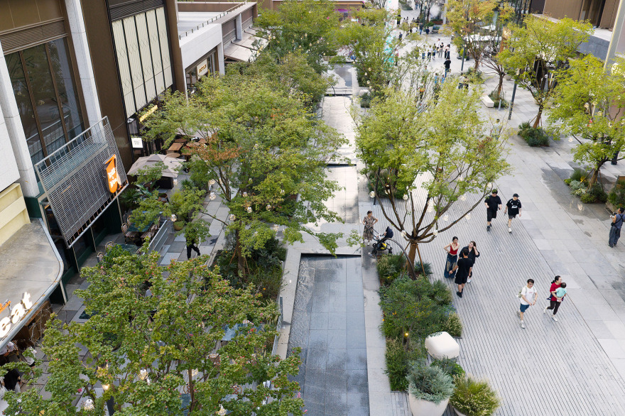 杭州亚奥万象天地景观提升丨中国杭州丨风物营造Landtek Group-18