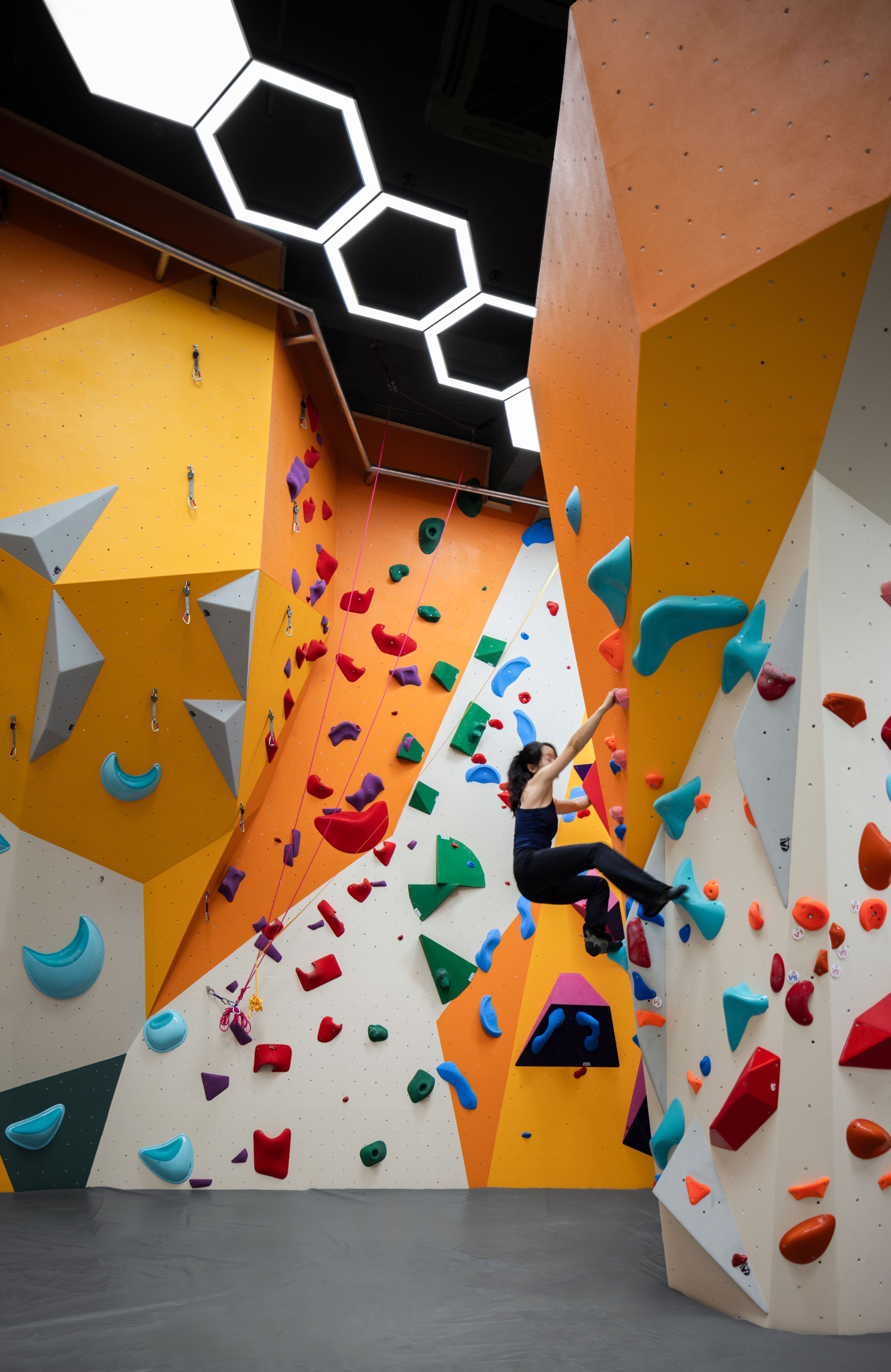 上海古北晨道攀岩馆丨中国上海丨平介设计-18