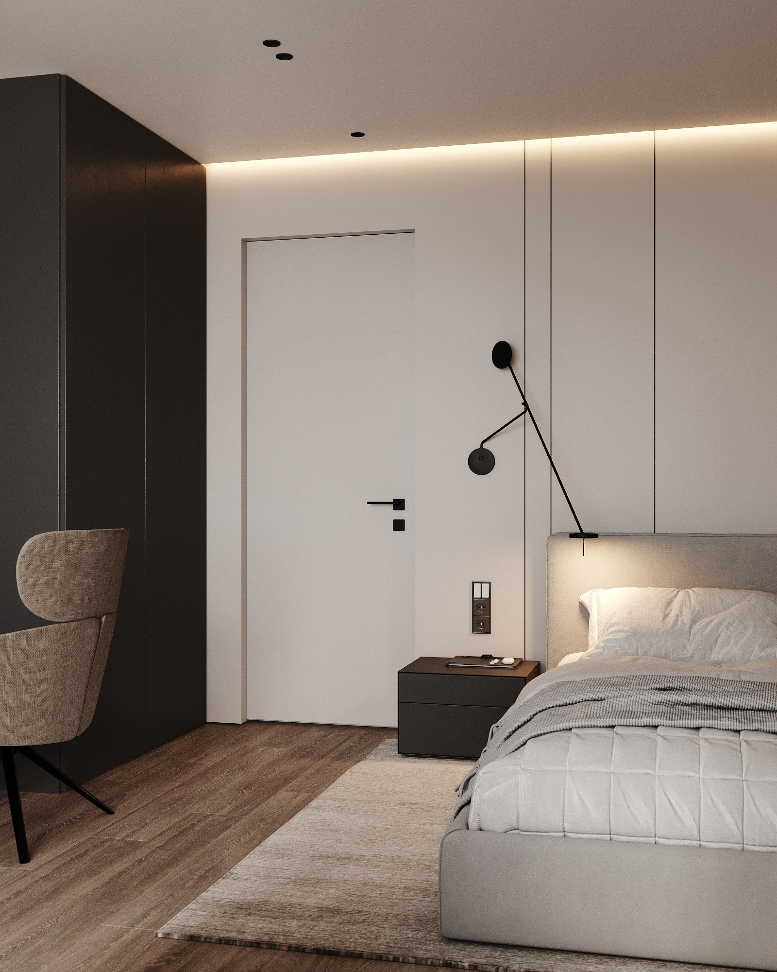 现代风格大型舒适公寓丨乌克兰丨Bodes studio-13