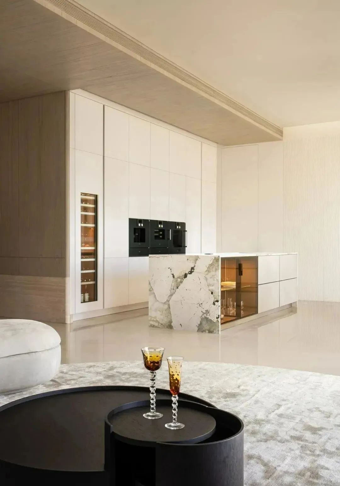 简约大平层样板间-21