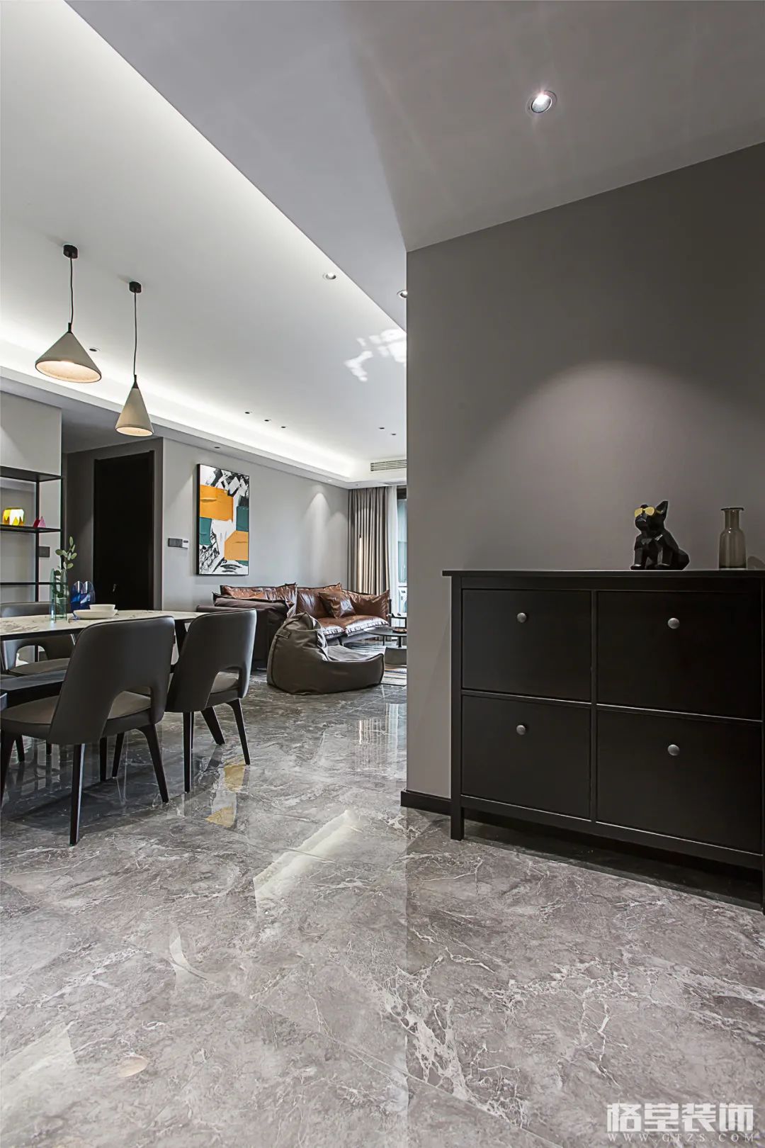 i Home 温馨后现代家居丨格堂装饰-28