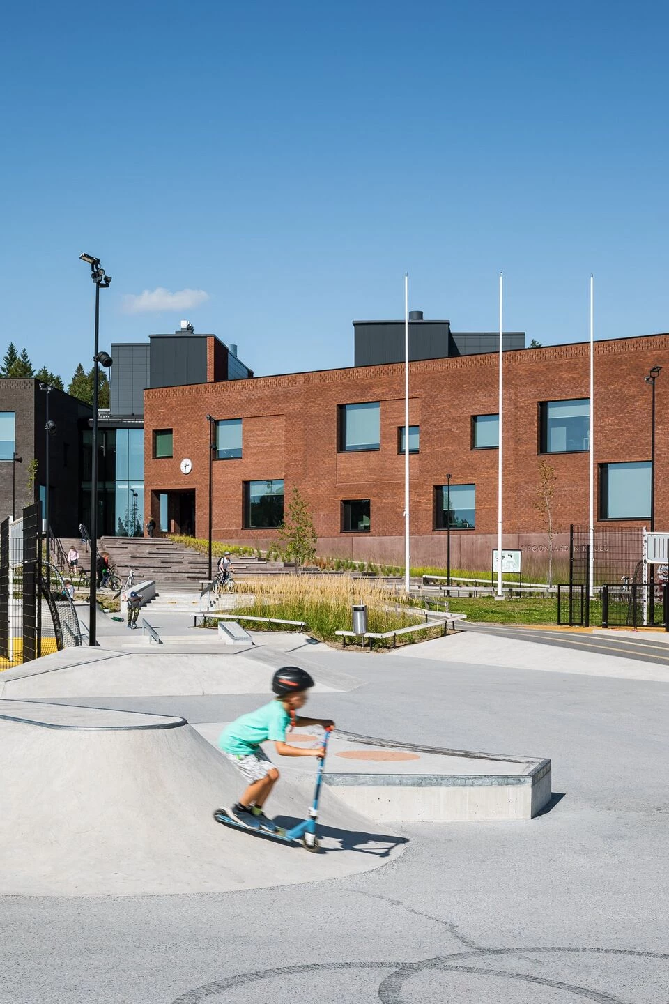 Sipoonlahti 学校扩建项目“Tandem”丨芬兰-16