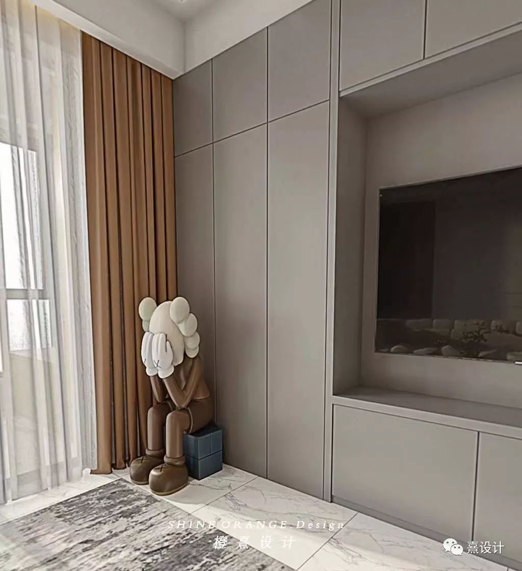《时光机》摩登现代小户型,打造活泼温馨家居空间-48