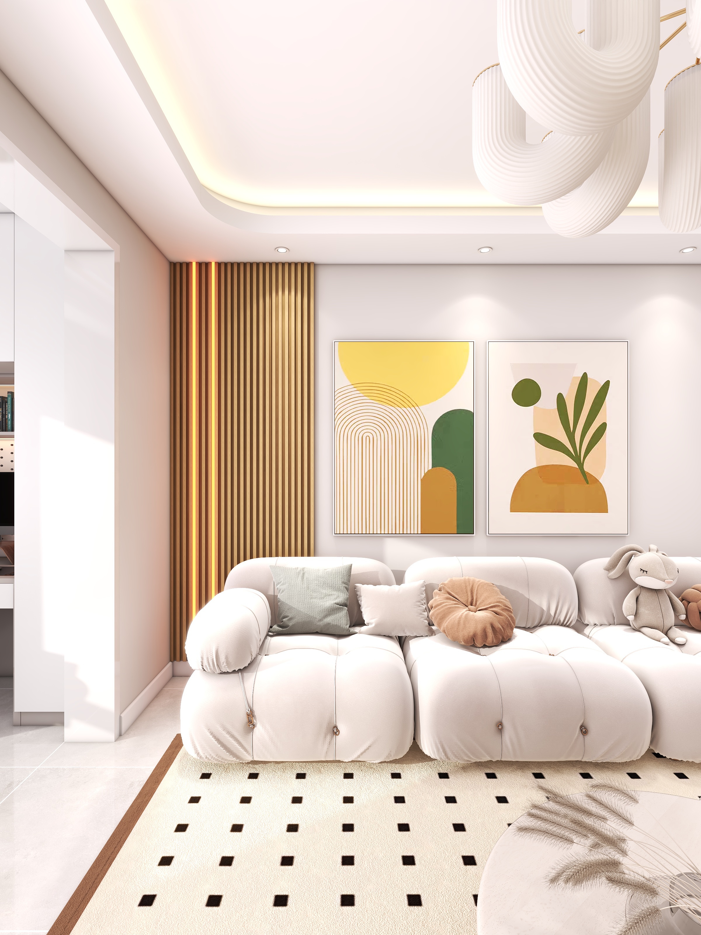 四川成都格兰玺城（113平方现代简约三居室）-6