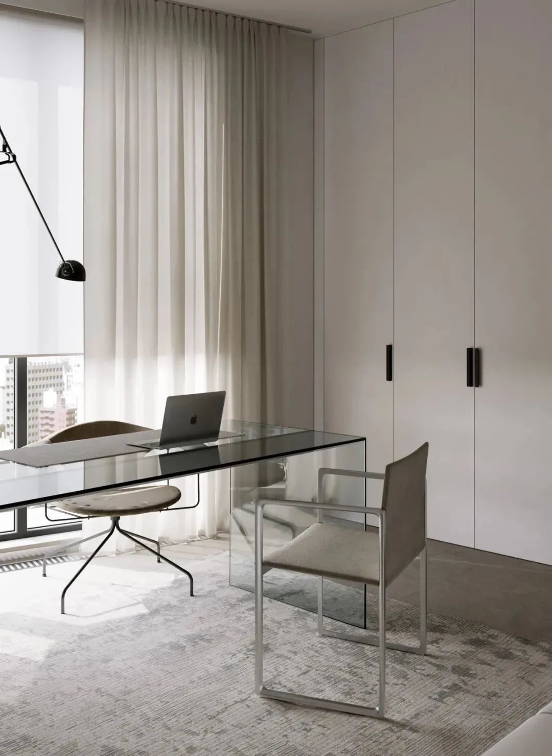 乌克兰基辅设计风尚 | 简约温暖，精英感十足-156