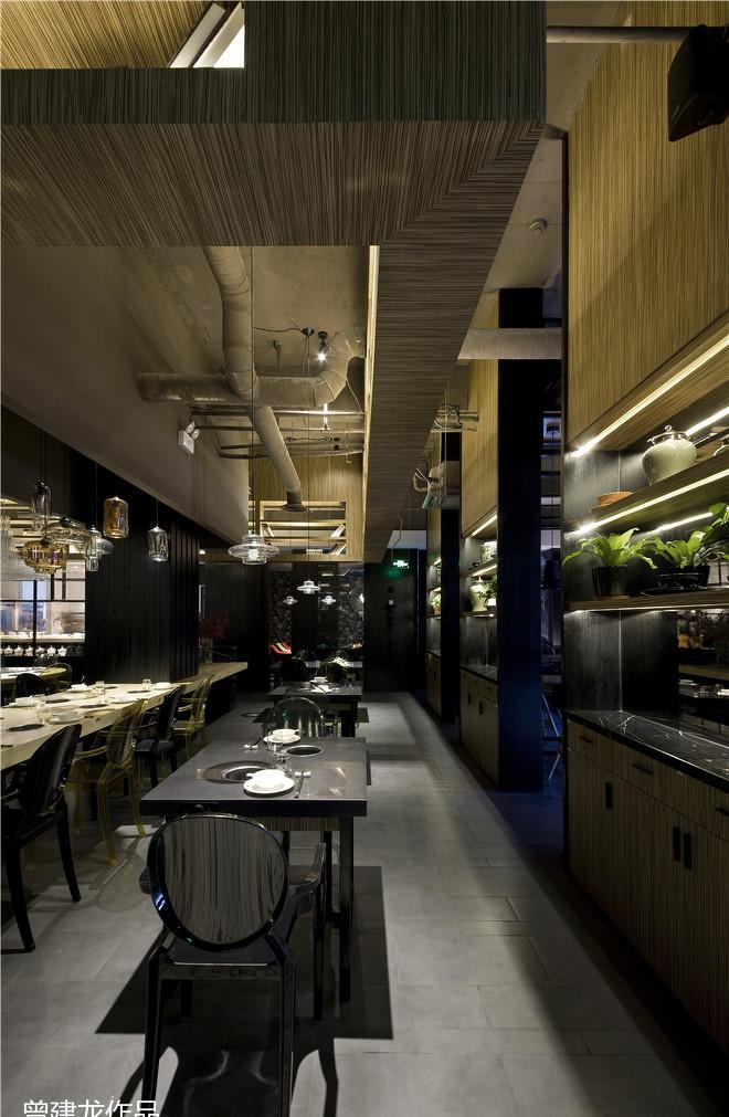 
曾建龙设计作品-臻鲜道时尚餐厅 -4