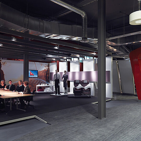 Qantas Centre of Service Excellence by E2 (Experiential Environments) | Australian Interior Design Awards-3