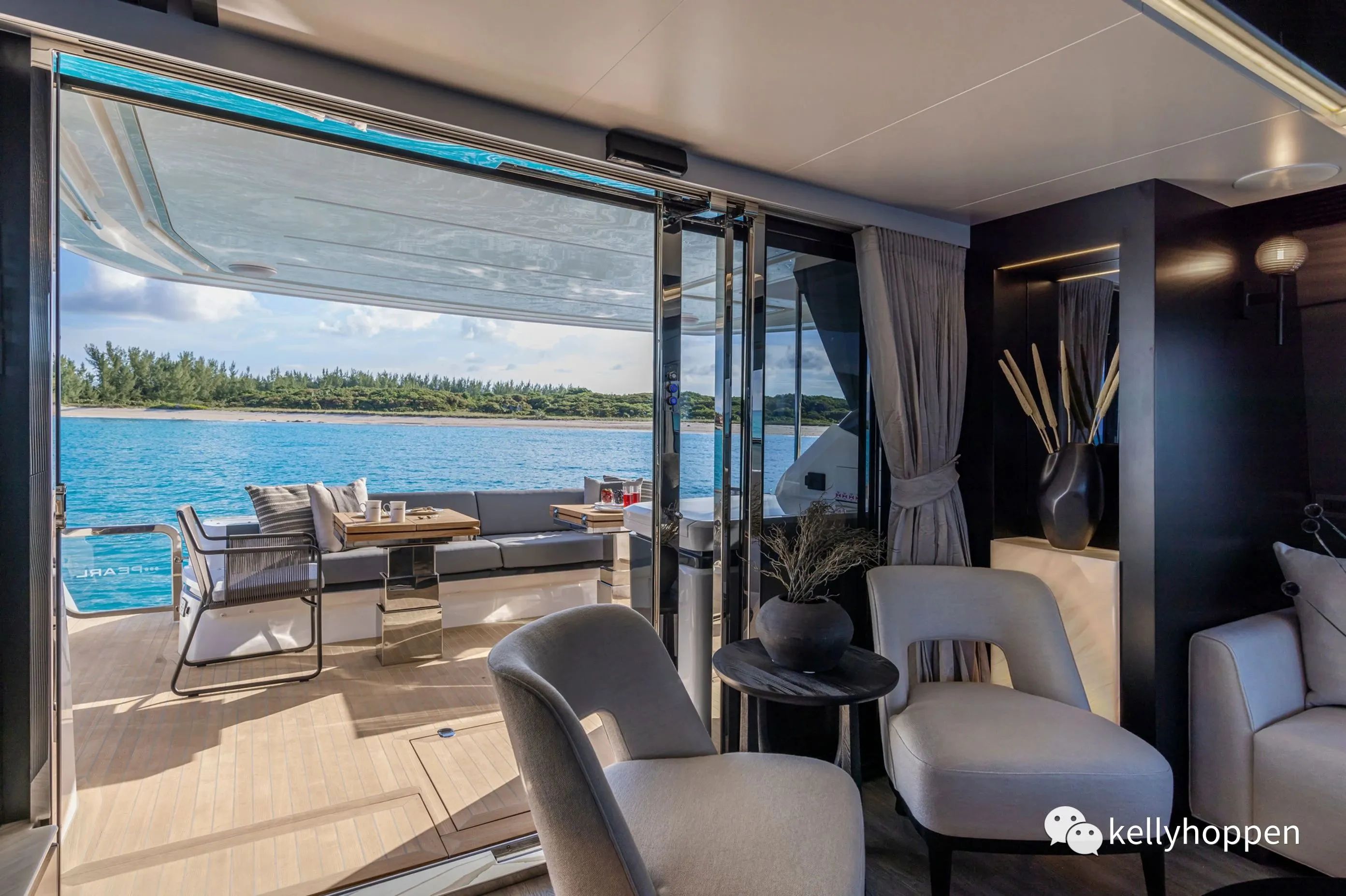 PEARL 72 船型游艇室内设计丨凯丽·赫本-22