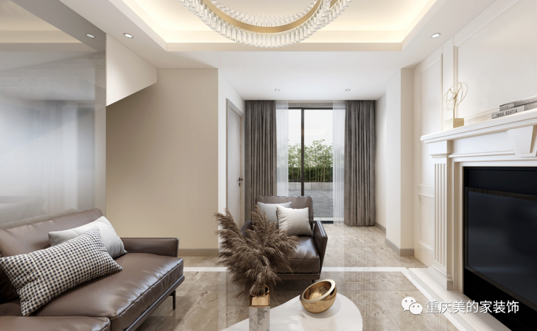 200㎡五口之家,现代简约轻奢生活-26