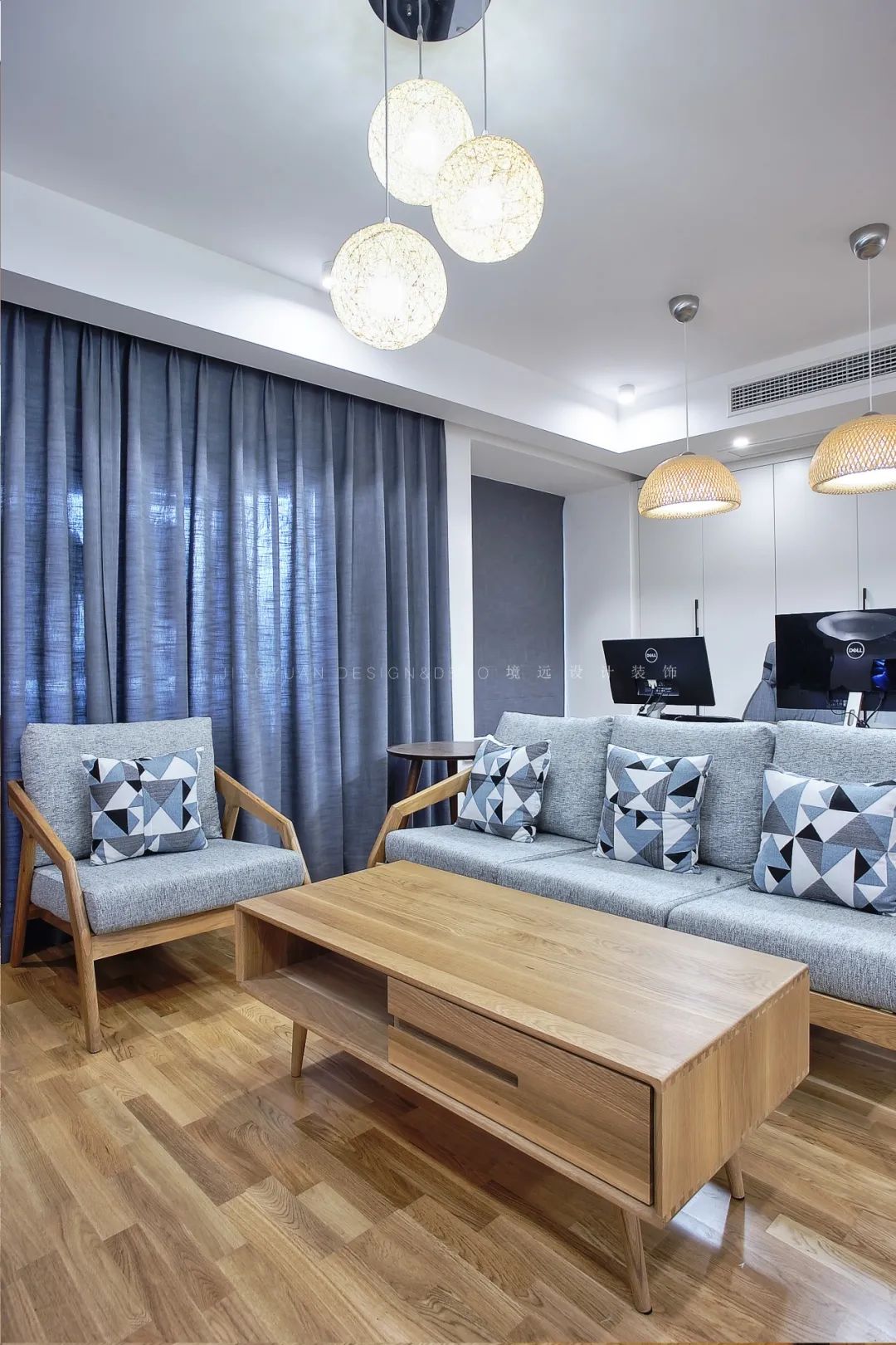 境远装饰 | 126㎡日式风三居室 | 原木与白的清新明亮空间-27