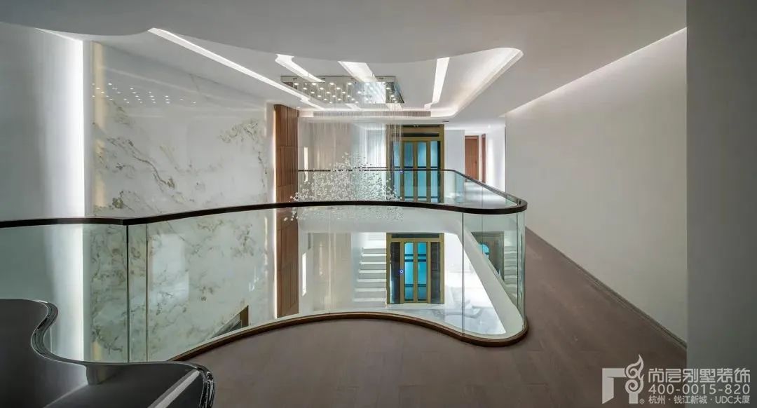 450㎡淡雅新中式别墅设计丨尚层别墅装饰-27