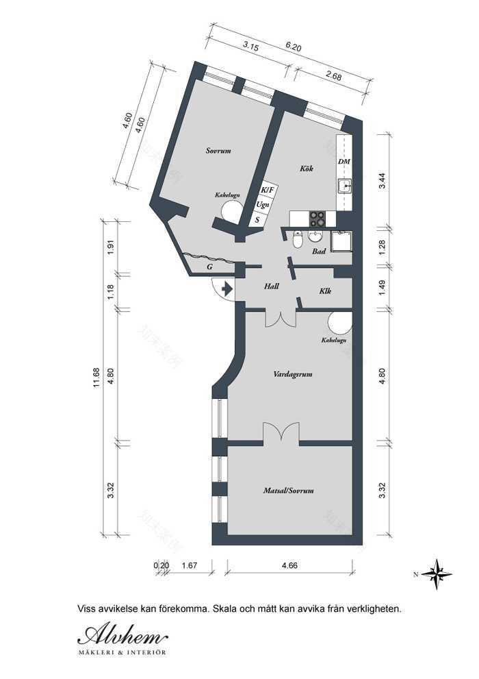 瑞典城市公寓的印花墙纸设计-31
